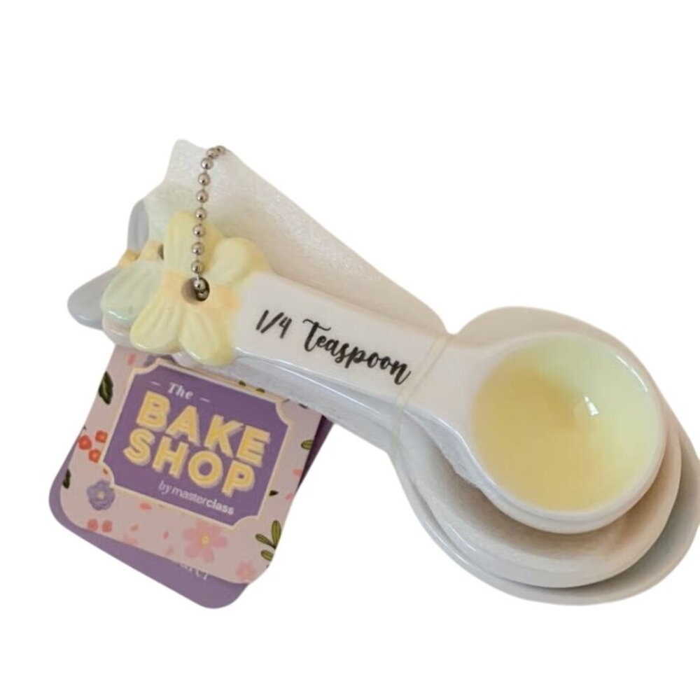The Bake Shop Butterfly Pastel Colors Measuring Spoons